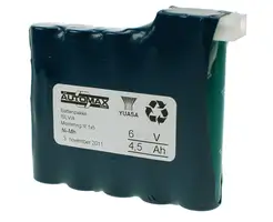 Silva batteripakke 6V-4,5Ah(A)(1x5)