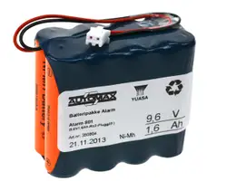 Alarm 801 (9,6V1,6Ah-Rx2-Plugg33 )