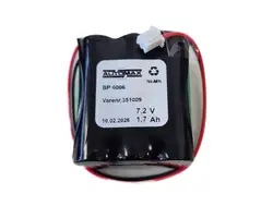 BP 6006 (7,2V1,7Ah-Rx2-Plugg 33)