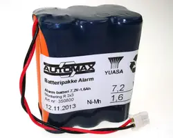 Alarm 601 (7,2V1,6Ah-Rx2-plugg34)