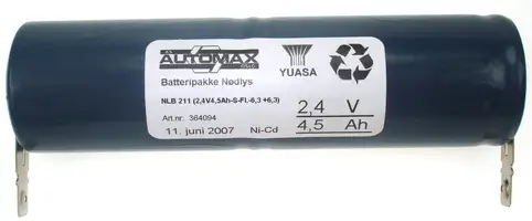 NLB 211 (2,4V4,5Ah-S-Fl.-6,3 +6,3)