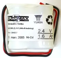NLB 205 (2,4V1,8Ah-R-Plugg 12)