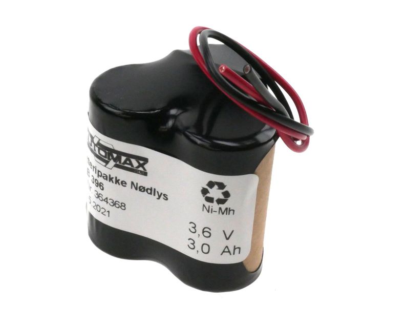 NLB 396 (3,6V-3,0Ah-R-trekant-ledninger)