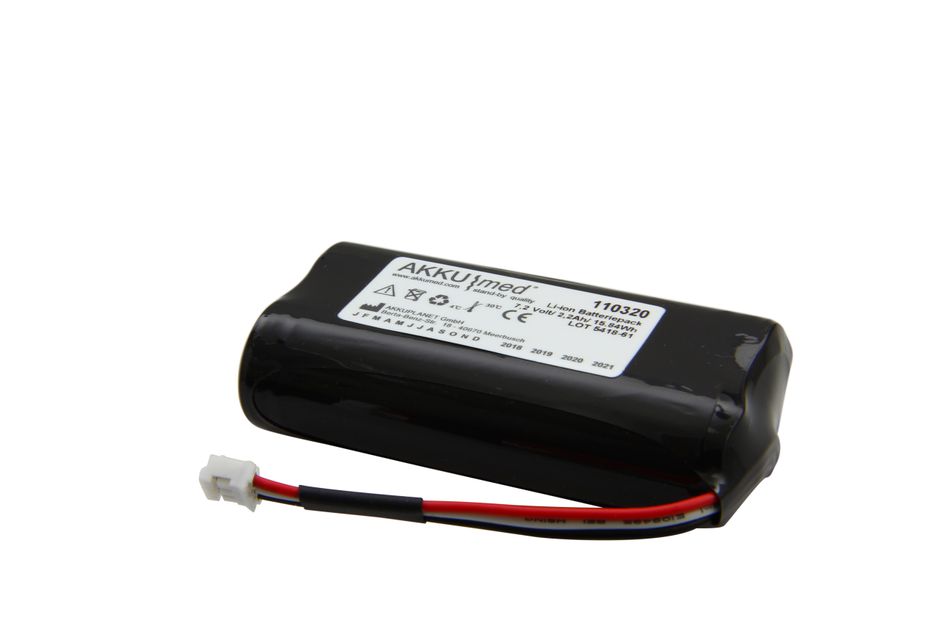 AKKUmed Li-ion batteri til Fresenius Volumat Agilia (7,2V 2,2Ah)