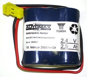 NLB 202 (2,4V2,5Ah-R-Plugg 14)