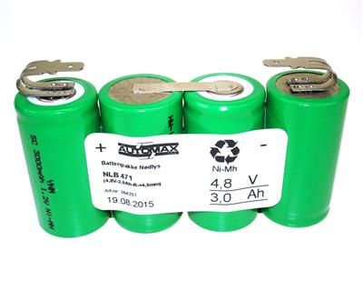 NLB 471 (4,8V3,0Ah-R-Plugg +-66)