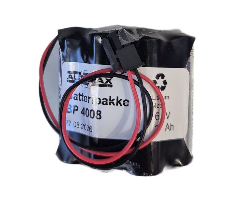 BP 4008 (6V-3Ah-R-halvsirkel-Plugg 28)