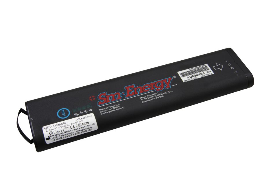 AKKUmed Li-ion batteri til GE Dash og Transport Pro (11,1V 5Ah 56Wh)