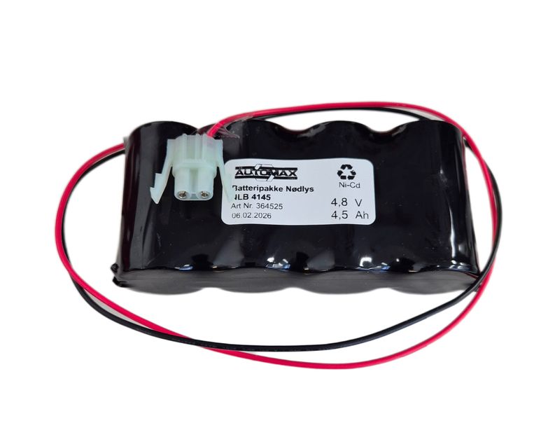 NLB 4145 (4,8V-4,5Ah-R-Plugg 15 polvent)