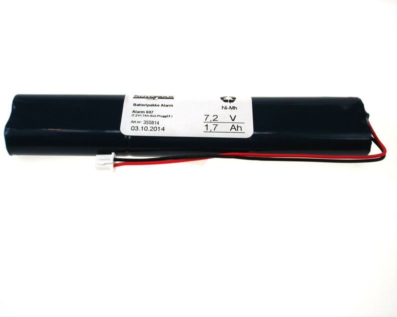 Alarm 607 (7,2V1,7Ah-Sx2-Plugg33 )