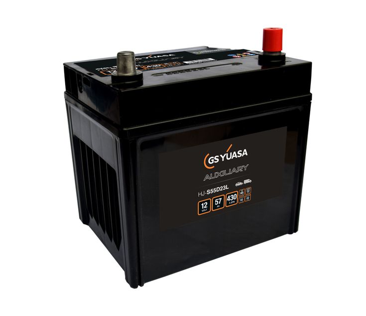 HJ-S55D23L AGM (12V 57Ah 430A)