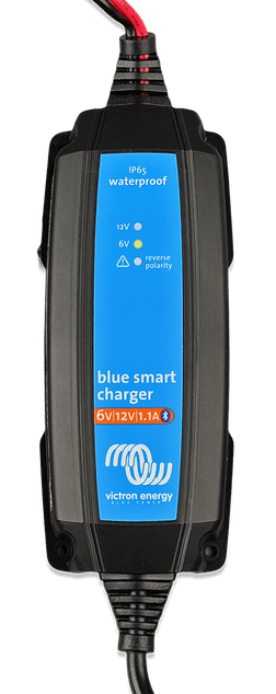 Victron Blue Smart IP65 Charger 6V/12V - 1.1 + DC connector