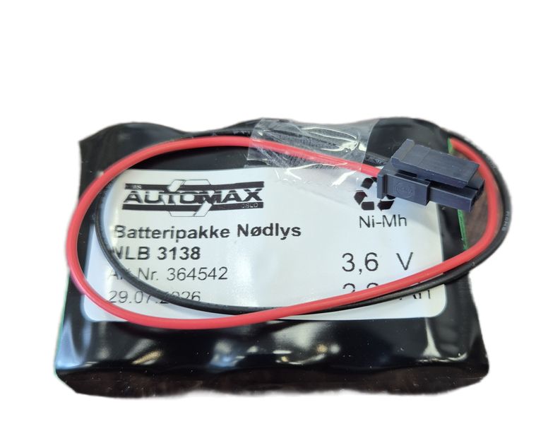 NLB 3138 (3,6V2,2Ah-R-Plugg 25)