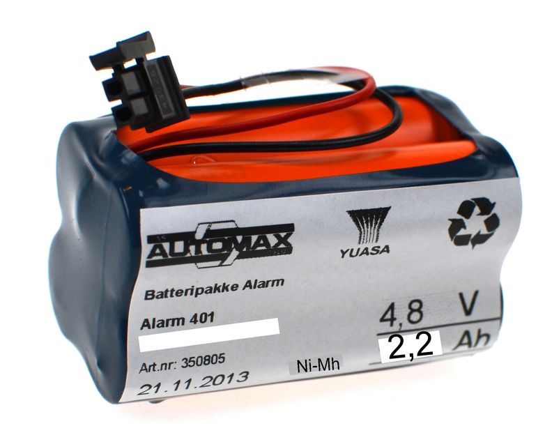Alarm 401 (4,8V2,2Ah-Rx2-Plugg28)