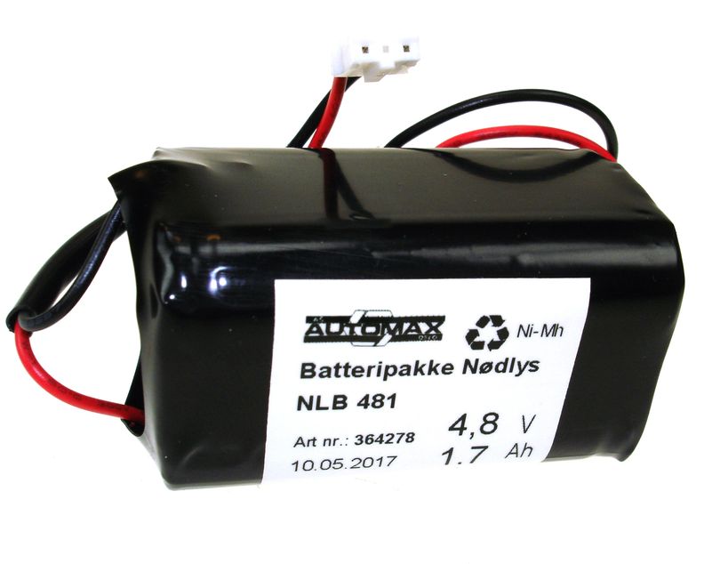 NLB 481 (4,8V1,7Ah-R2-Plugg52)