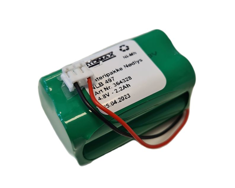 NLB 497 (4,8V-2,2Ah-R2-Plugg 54)