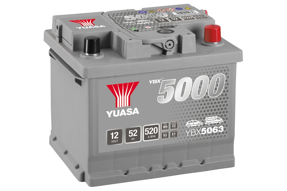 YBX5063 (12V 52Ah)