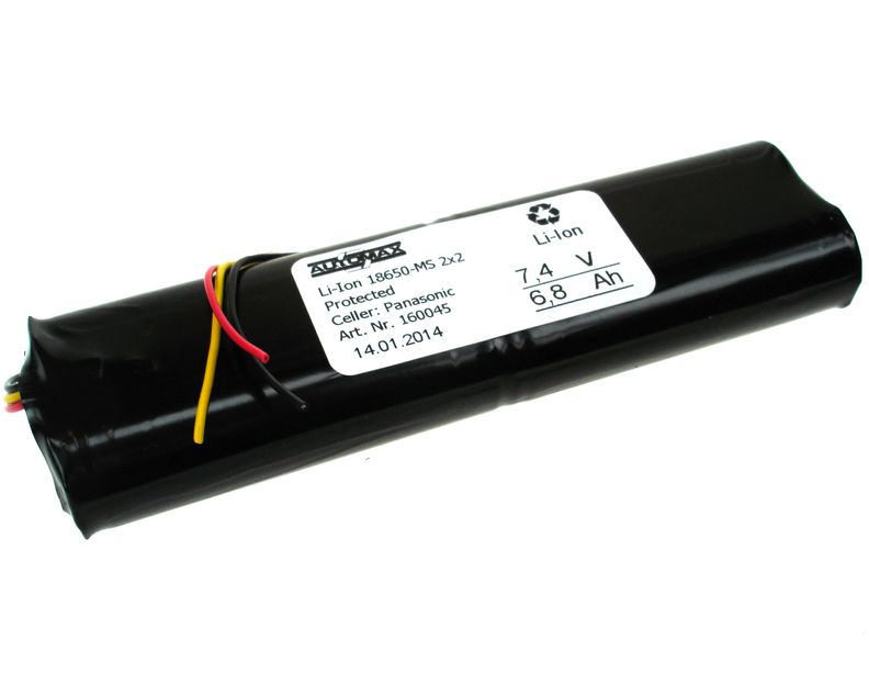 Li-Ion 18650-MS 2x2 (7,4V-6800mAh)
