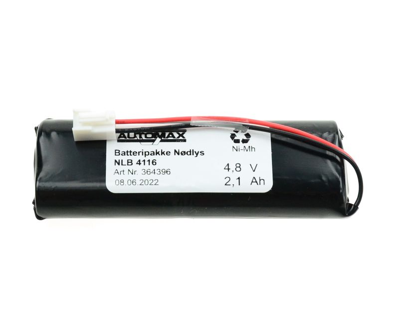 NLB 4116 (4,8V-2,1Ah-2S-Plugg 13 polvent)