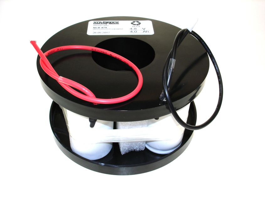 NLB 479 (4,8V4,0Ah-R-rundt plasthus)