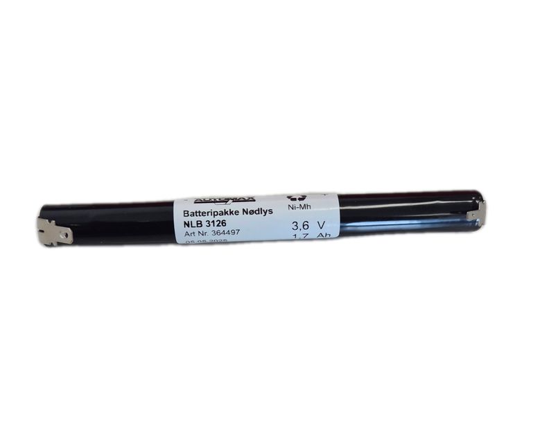 NLB 3126 (3,6V-1,7Ah-S- +2,9 -4,8 fl.stift)