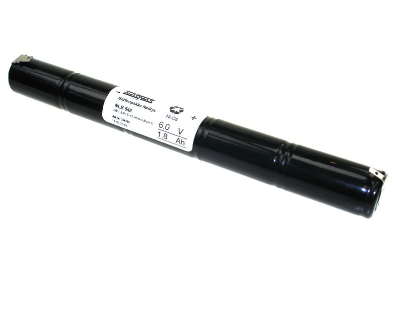 NLB 548 (6V1,8Ah-S- +2,9mm-4,8mm fl.)