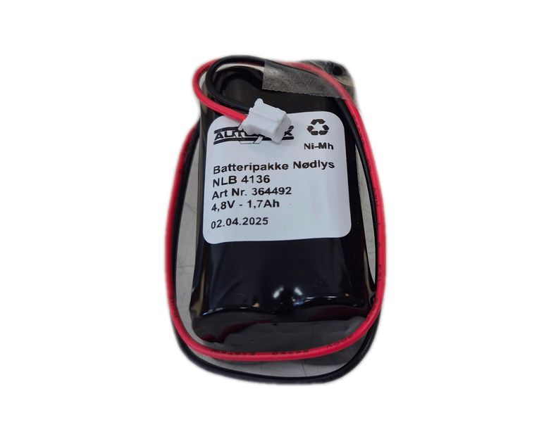 NLB 4136 (4,8V1,7Ah-R2-Plugg 29)