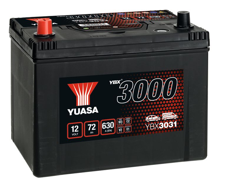 YBX3031 (12V 72Ah)