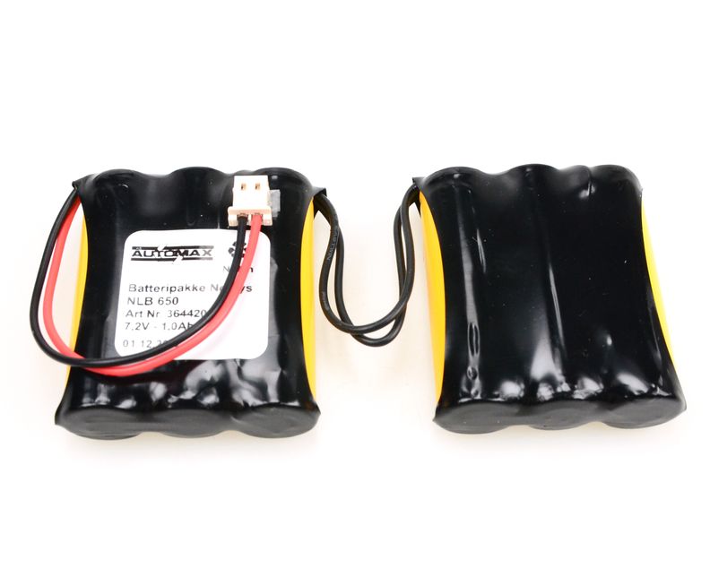 NLB 650 (7,2V-1,0AH 2RX3 Plugg 34)