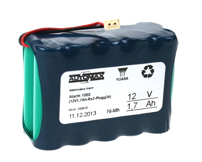 Alarm 1002 (12V1,7Ah-Rx2-Plugg34)