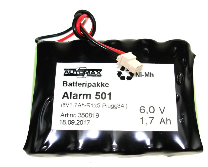 Alarm 501 (6V1,7Ah-R-Plugg34 )