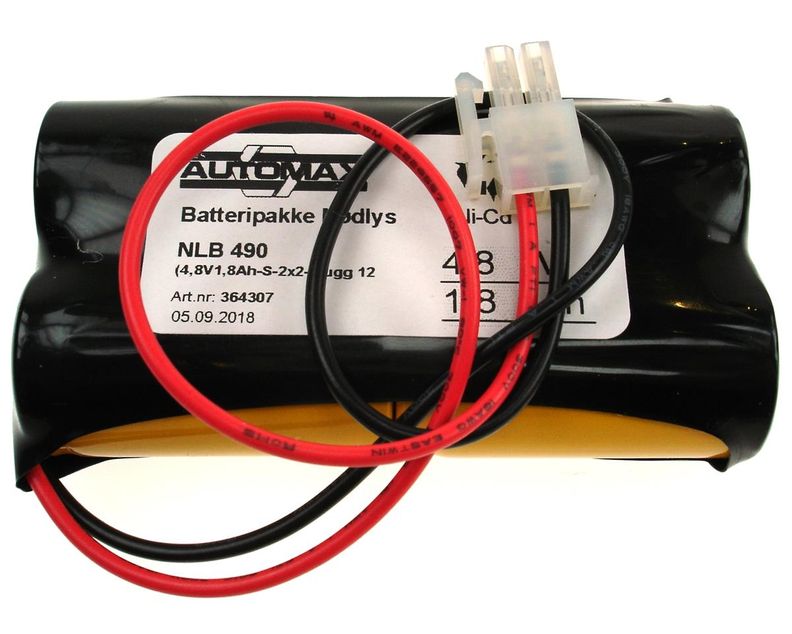 NLB 490 (4,8V1,8Ah-S2-Plugg 12)