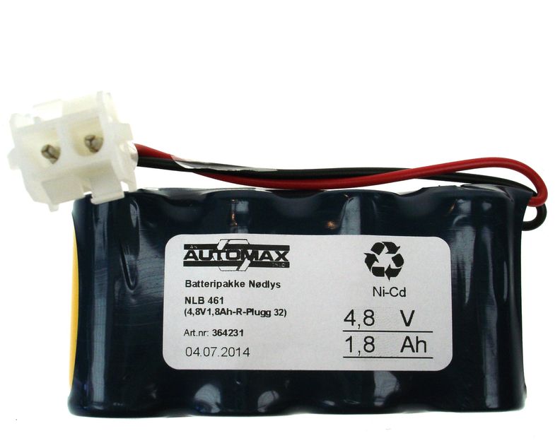 NLB 461 (4,8V1,8Ah-R-Plugg 32)