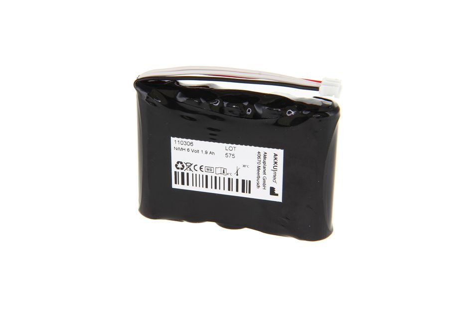 AKKUmed NiMH batteri til Fresenius Injectomat Agilia (6V 1,9Ah)