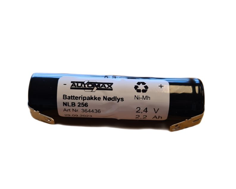 NLB 256 (2,4V-2,2Ah-S-Fl.-4,8 +6,3)