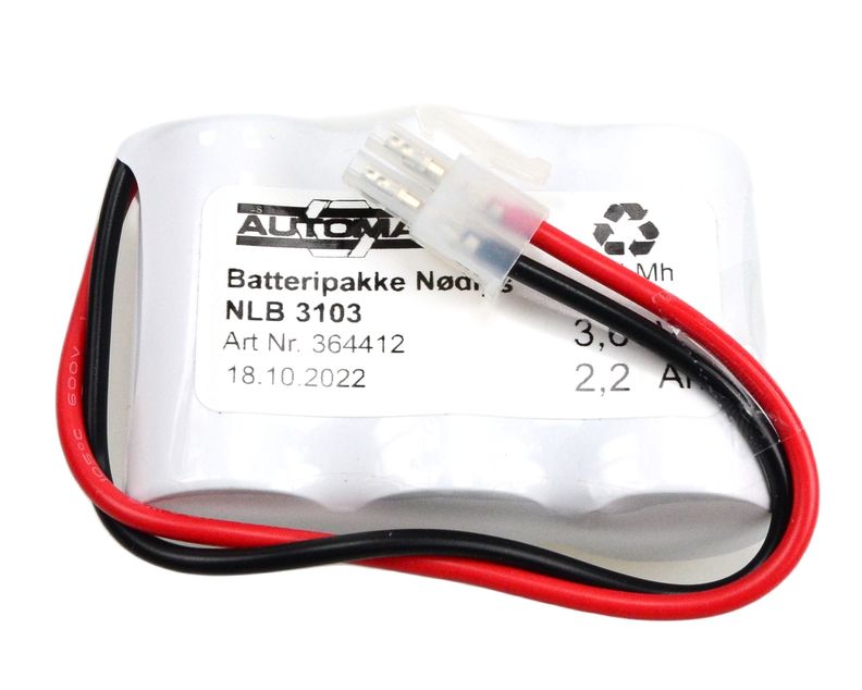 NLB 3103  (3,6V2,2Ah-R-Plugg 12)