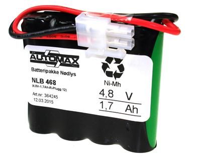 NLB 468 (4,8V1,7Ah-R-Plugg 12)