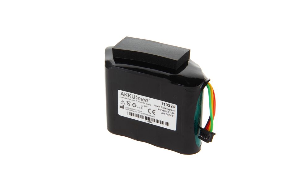 AKKUmed NiMH batteri til Alaris Asena infusjonspumper (9,6V 2,7Ah)