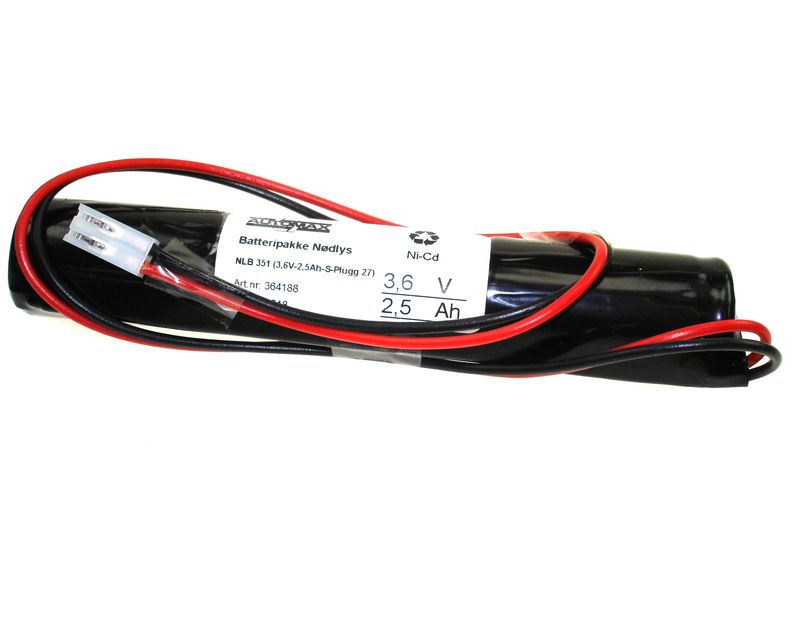 NLB 351 (3,6V-2,5Ah-S-Plugg 27)