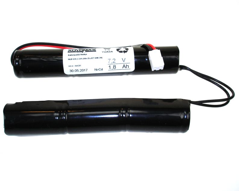 NLB 628 (7,2V1,8Ah-Sx2-Plugg 13)