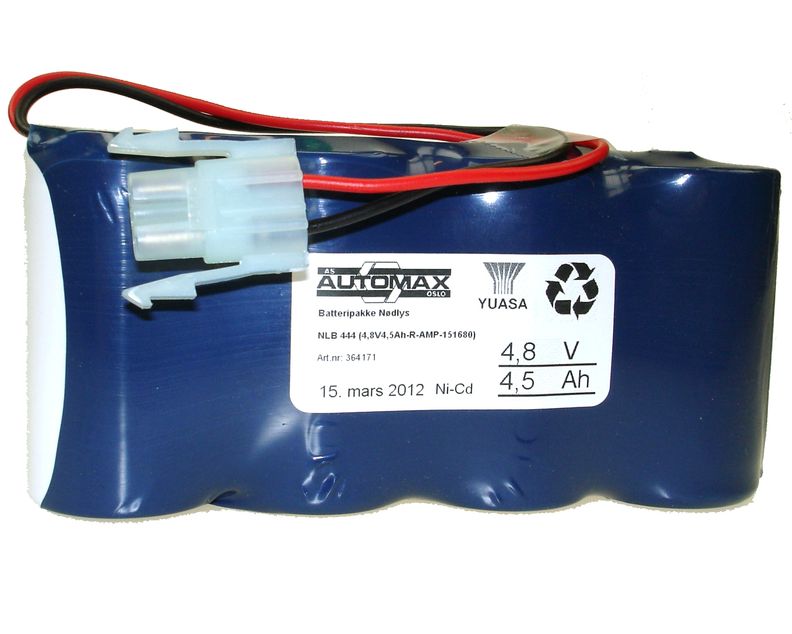 NLB 444 (4,8V4,5Ah-R-Plugg 15)