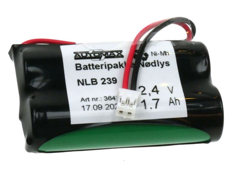 NLB 239 (2,4V1,7Ah-R-Plugg 29 Polvent)