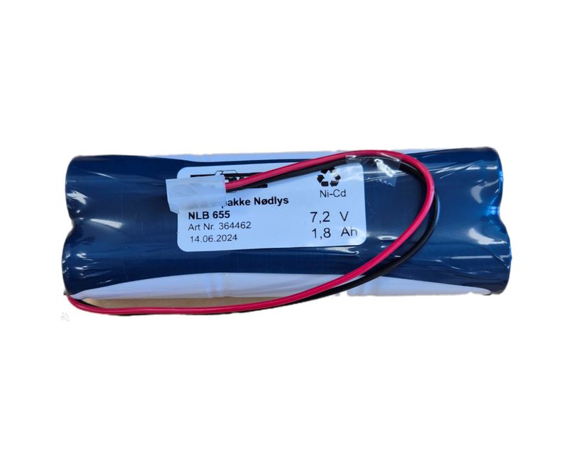 NLB 655 (7,2V-1,8Ah-2S-Plugg 27)