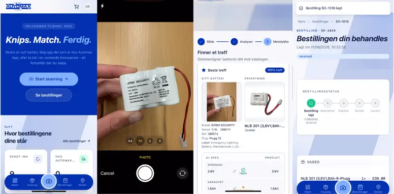 Dropp katalogen og mailen- Møt Automax-appen