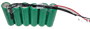 NLB 658 (7,2V-2,2Ah-R-NTC-Sikring-Plugg 38)