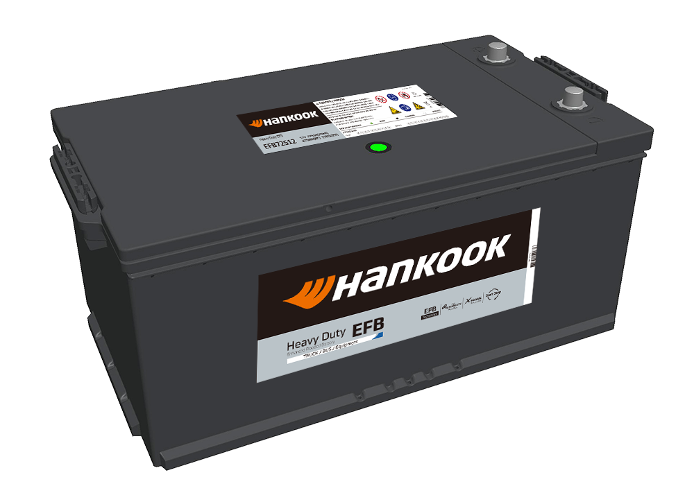 HANKOOK EFB : Enhanced Battery for Commercial Vehicles